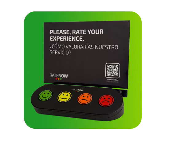 Smiley feedback buttons